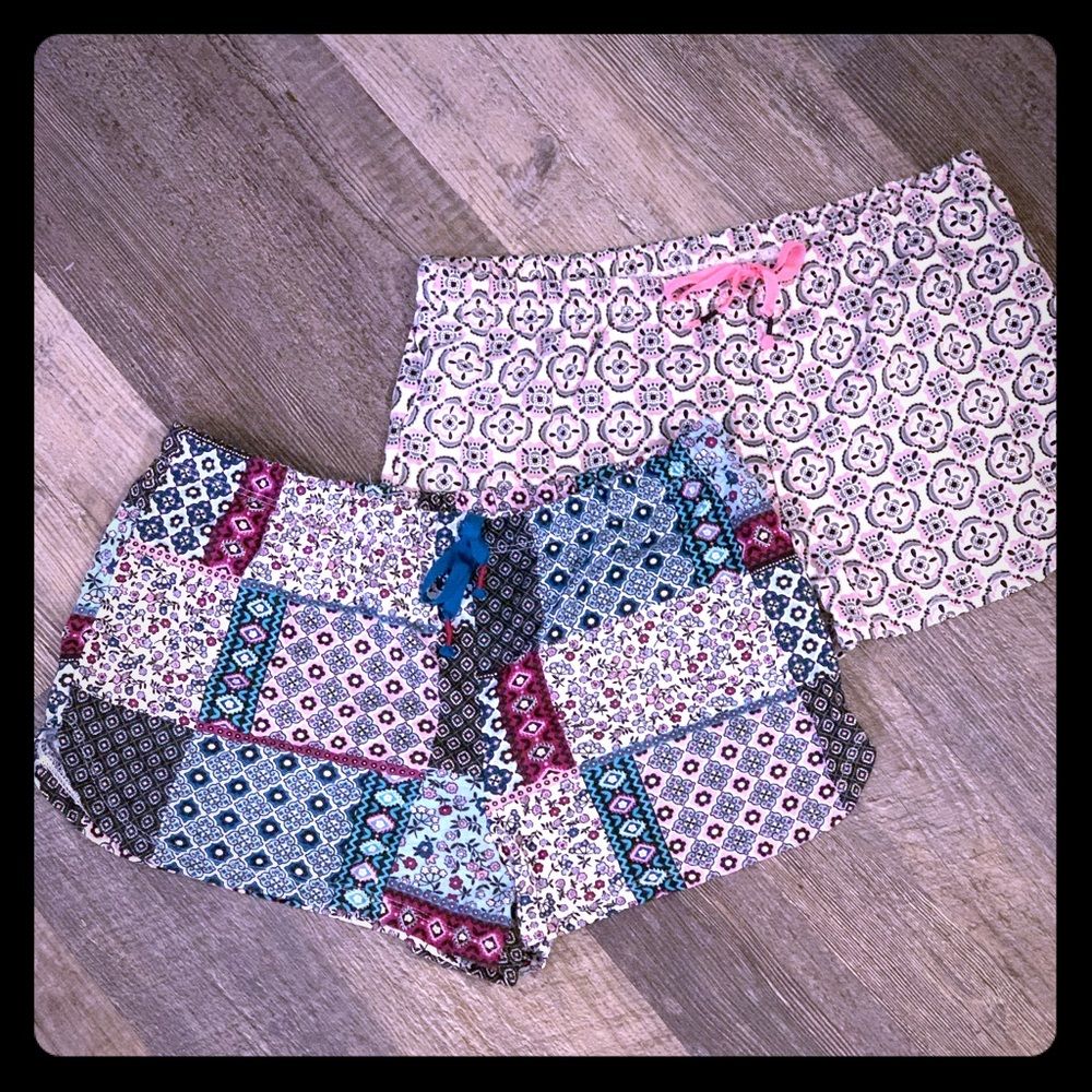 NWOT Secret Treasures PJ shorts “2” size 8-10